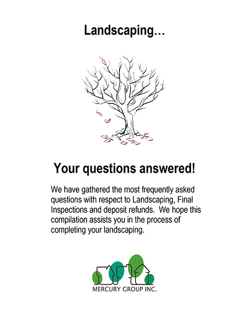 Landscaping FAQs